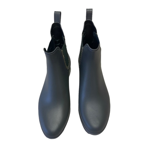 Jack Rogers Sallie Rain Boots Women's 9M Green Ankle Bootie Pull On Waterproof - Picture 3 of 7